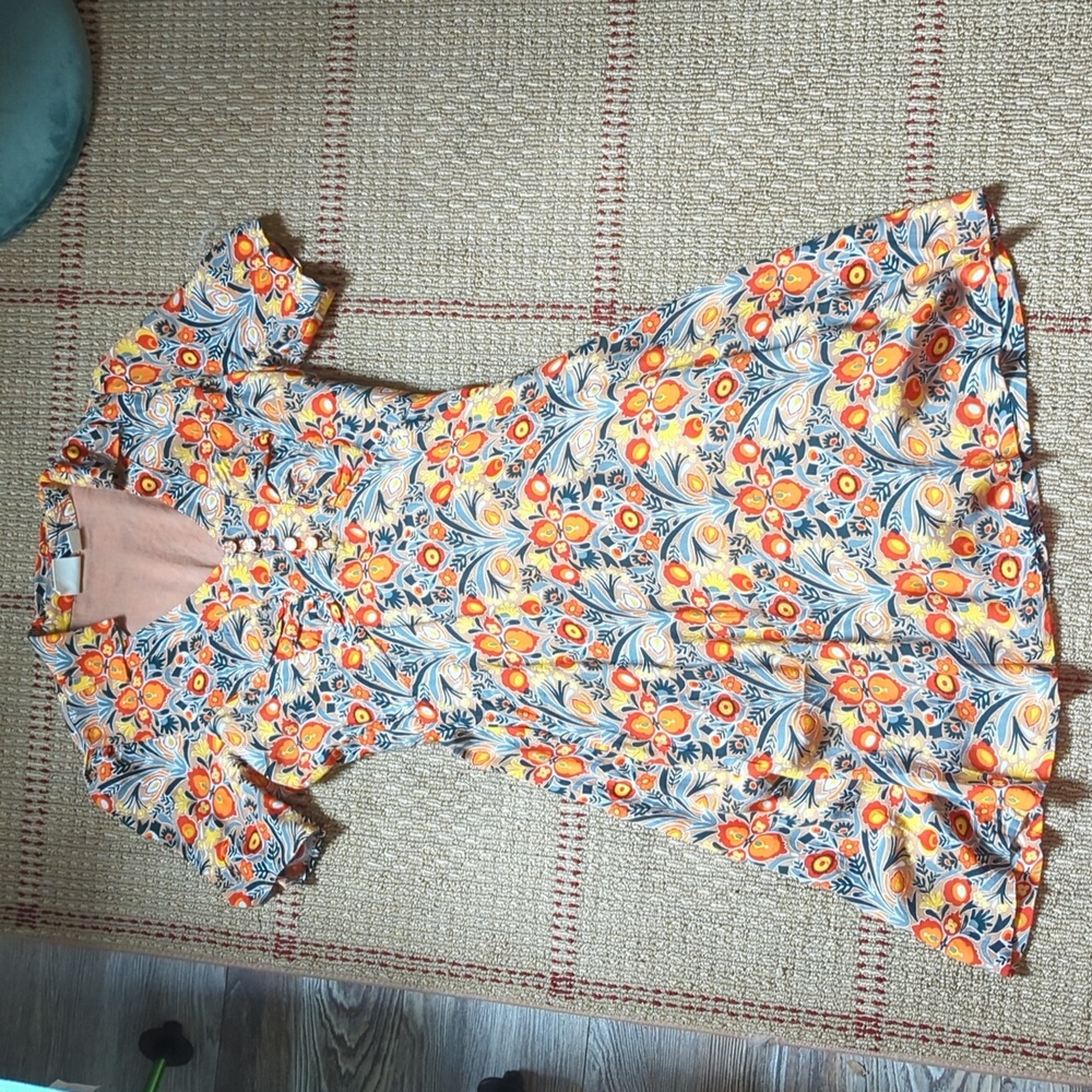 Joanie retro Mod Floral Dress